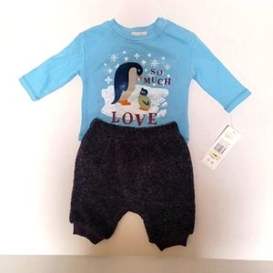 PEEK 2-PIECE SET PENGUIN